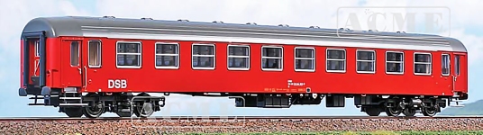ACME 52181 - H0 - Personenwagen 2. Kl., DSB, Ep. IV - Wagen 1